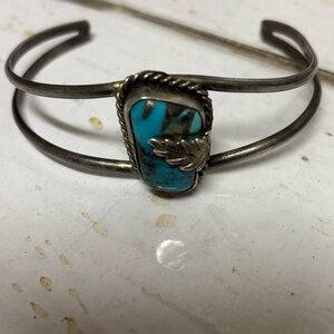 Turquoise Silver Women's Bracelet